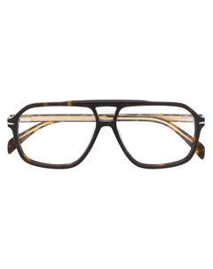 Солнцезащитные очки авиаторы черепаховой расцветки Eyewear by david beckham