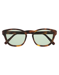 Солнцезащитные очки в оправе черепаховой расцветки Brioni