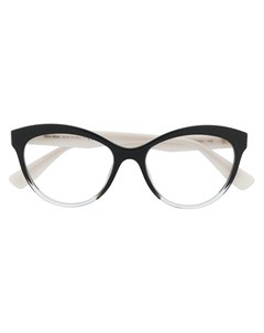 Очки в оправе кошачий глаз Miu miu eyewear