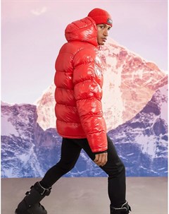 Блестящая горнолыжная утепленная куртка ski Asos 4505