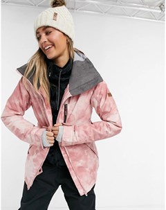 Лыжная куртка розового цвета Prescense Roxy