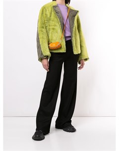 Фактурная куртка с контрастными вставками Maison mihara yasuhiro