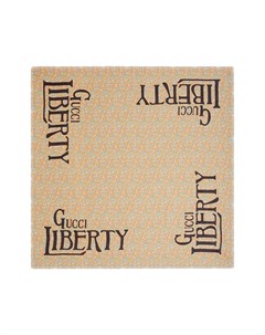 Платок Liberty с цветочным принтом Gucci