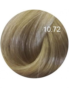 10 72 краска для волос платиновый блондин коричнево перламутровый LIFE COLOR PLUS 100 мл Farmavita