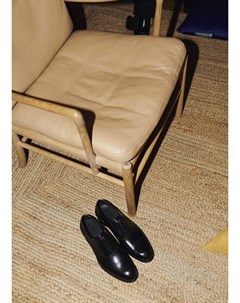 Кожаные туфли блюхеры черного цвета Madrid Mango