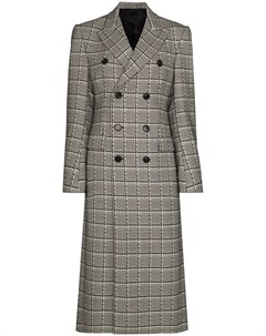 Двубортное пальто в клетку из коллаборации с Browns 50 Wardrobe.nyc