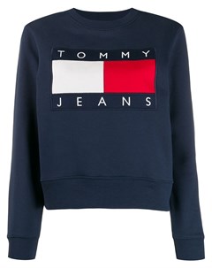 Толстовка с вышитым логотипом Tommy jeans