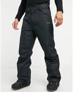 Черные горнолыжные штаны Carbon Volcom