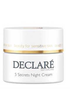 Крем восстанавливающий ночной 5 секретов 5 Secrets Night Cream 50 мл Declare