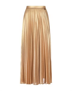 Плиссированная юбка золотого цвета Twinset