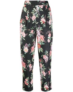 Зауженные брюки с цветочным принтом Zimmermann