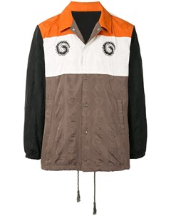 Куртка в стиле колор блок с логотипом Undercover
