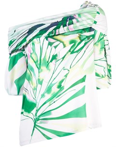 Блузка с открытыми плечами Botanical Palms Josie natori