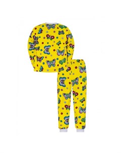 Пижама для девочки Бабочки 802 Утёнок