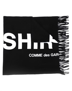 Шарф с логотипом Comme des garçons shirt