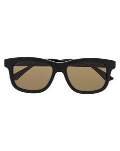Солнцезащитные очки в квадратной оправе с логотипом Gucci eyewear