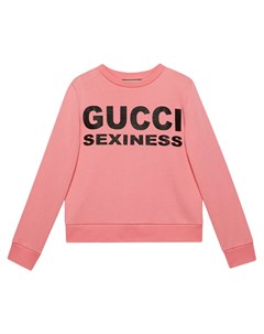 Толстовка с принтом Sexiness Gucci