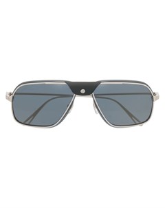 Солнцезащитные очки авиаторы с затемненными линзами Cartier eyewear