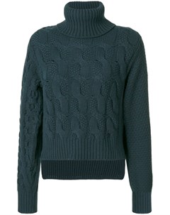 Вязаный свитер с косами Mm6 maison margiela