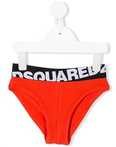 Трусы брифы с логотипом Dsquared2 kids