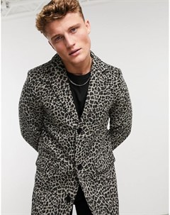 Леопардовое пальто Native youth