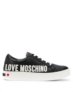 Кеды с логотипом Love moschino