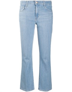 Укороченные джинсы Selena средней посадки J brand