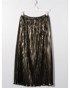 Плиссированная юбка с эффектом металлик Dondup kids