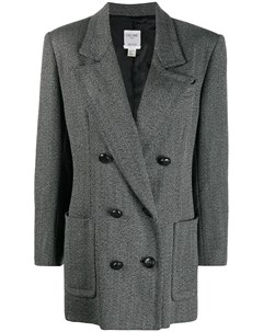 Двубортное пальто Céline pre-owned