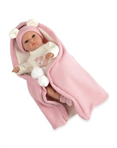 Кукла Elegance Erea в розовом одеялке 33 см Arias