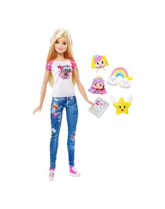 Mattel barbie dtv96 барби кукла геймер из серии barbie и виртуальный мир Mattel barbie