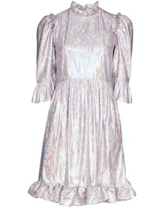 Платье мини Prairie с эффектом металлик Batsheva