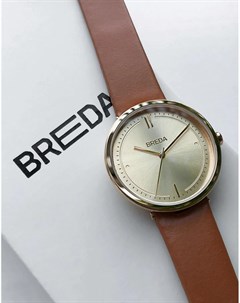 Часы с коричневым ремешком Agnes Breda