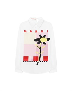 Хлопковая рубашка Marni