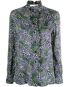 Рубашка с оборками и цветочным принтом See by chloe