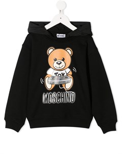 Худи с логотипом Moschino kids