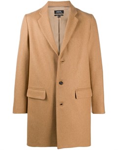 Однобортное пальто A.p.c.