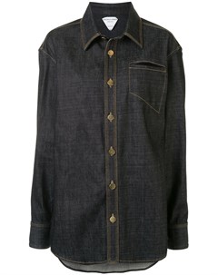 Джинсовая рубашка на пуговицах Bottega veneta