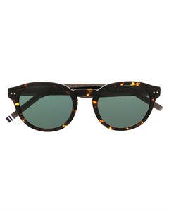 Солнцезащитные очки в круглой оправе черепаховой расцветки Tommy hilfiger