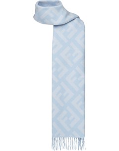 Кашемировый шарф с логотипом FF Fendi