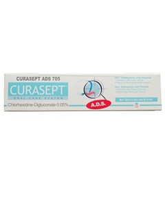 Курасепт паста зубная с хлоргексидином 0 05 туба 75 мл Curasept