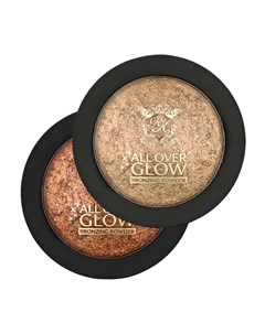 Бронзирующая пудра для лица All Over Glow Bronzing Powder Цвет MBL01 Срок до января 2021 Kiss