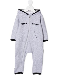 Комбинезон с капюшоном и логотипом Givenchy kids