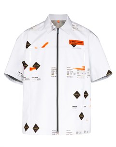 Рубашка с логотипом Heron preston