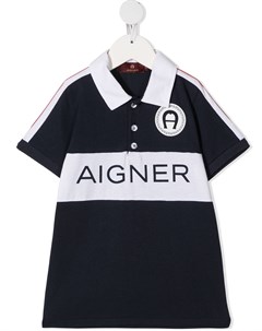 Рубашка поло с логотипом Aigner kids