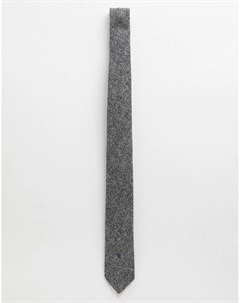 Серый фланелевый галстук в клетку Gianni feraud
