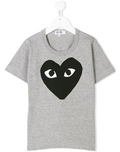 Футболка с логотипом Comme des garçons play kids