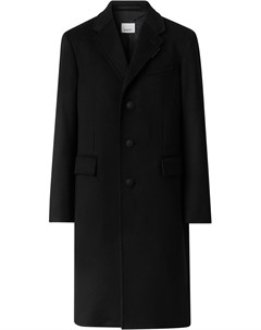 Однобортное пальто с заостренными лацканами Burberry