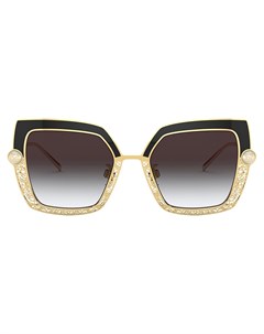 Солнцезащитные очки Filigree Pearls в квадратной оправе Dolce & gabbana eyewear