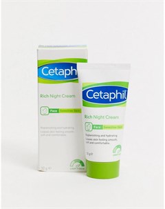 Ночной крем для чувствительной кожи лица 50 г Cetaphil